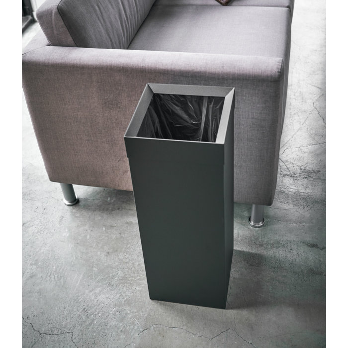 Tower Yamazaki Home Tall Trash Can 7.25 gallon Waste Basket With Handle ...